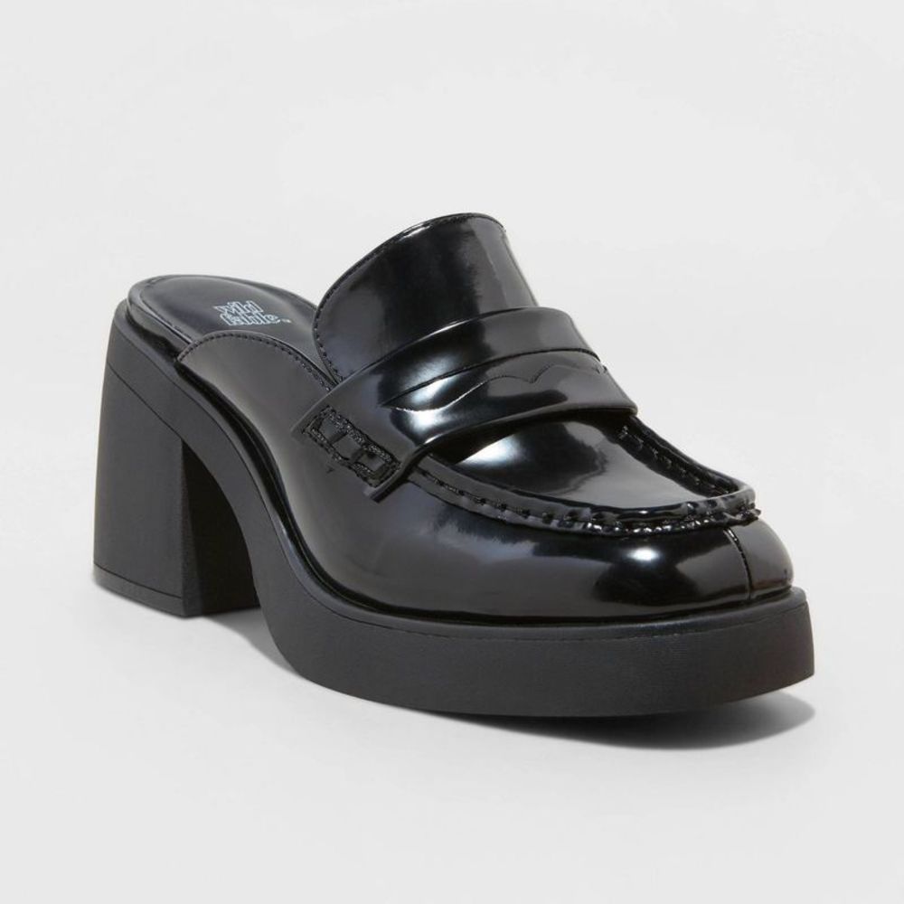 Women's Eileen Mule Heels - Wild Fable Black 7
